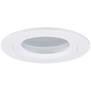 ELCO LIGHTING 3 Die-Cast Shower Trim with Frosted Glass Lens" EL2612W